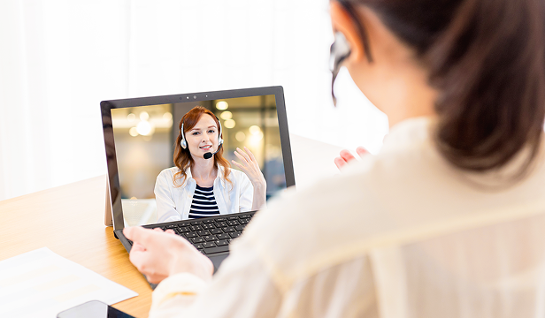 オンラインで受講するイメージ